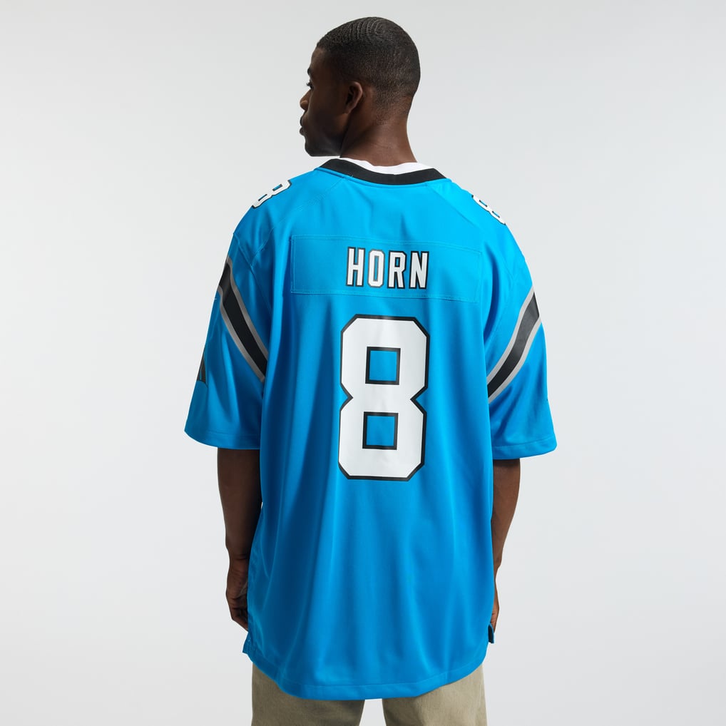 Men's Carolina Panthers Jaycee Horn Blue Alternate Game Jersey