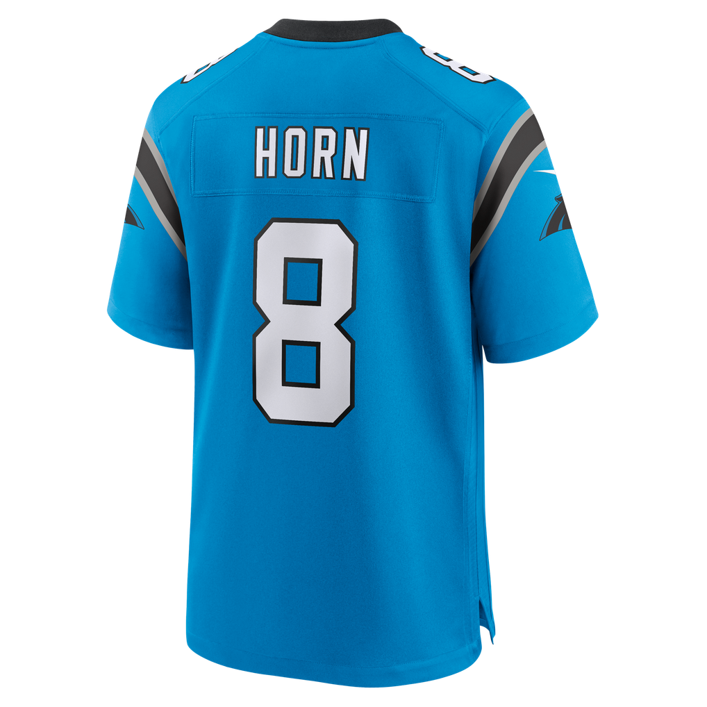 Men's Carolina Panthers Jaycee Horn Blue Alternate Game Jersey