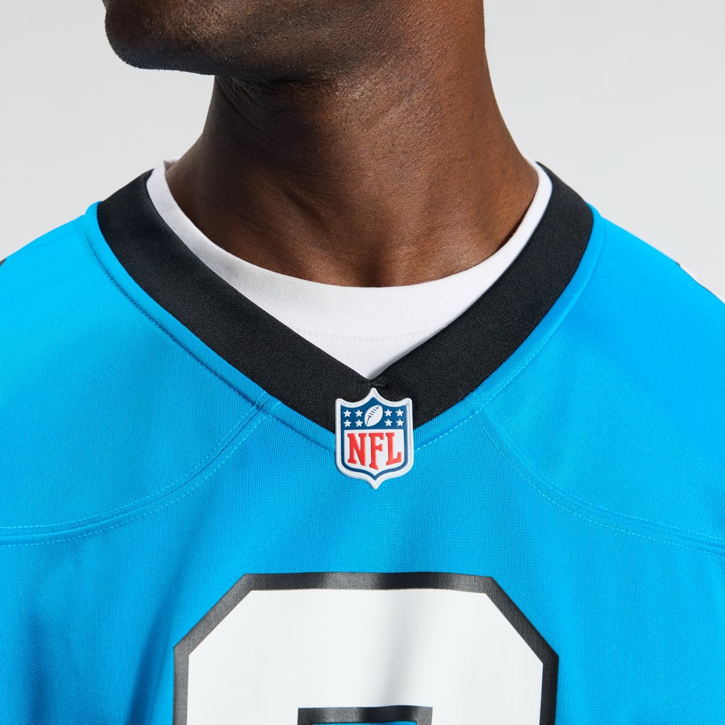 Men's Carolina Panthers Jaycee Horn Blue Alternate Game Jersey