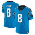 Men's Carolina Panthers Jaycee Horn Blue Vapor F.U.S.E. Limited Jersey