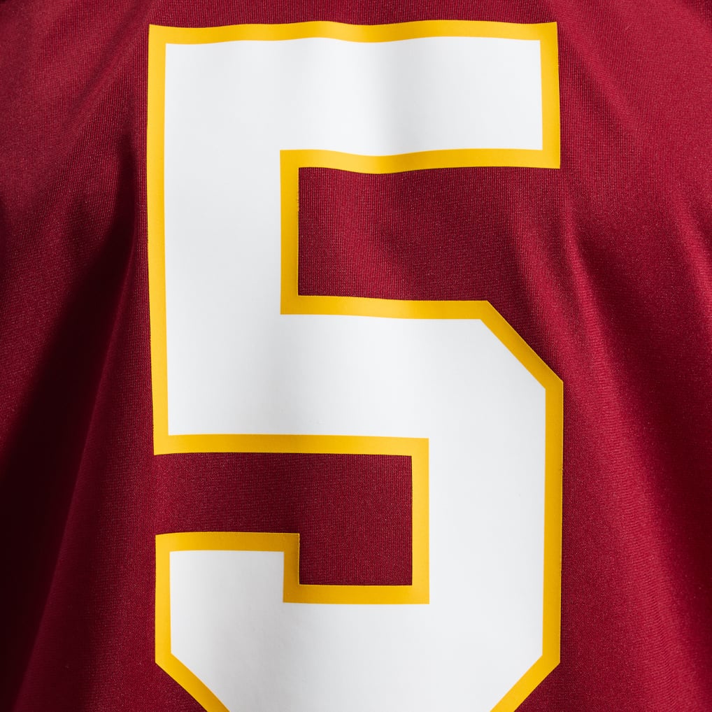 Men's Washington Commanders Jayden Daniels Burgundy Game Jersey