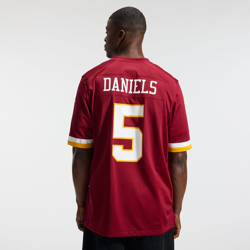 Men's Washington Commanders Jayden Daniels Burgundy Game Jersey