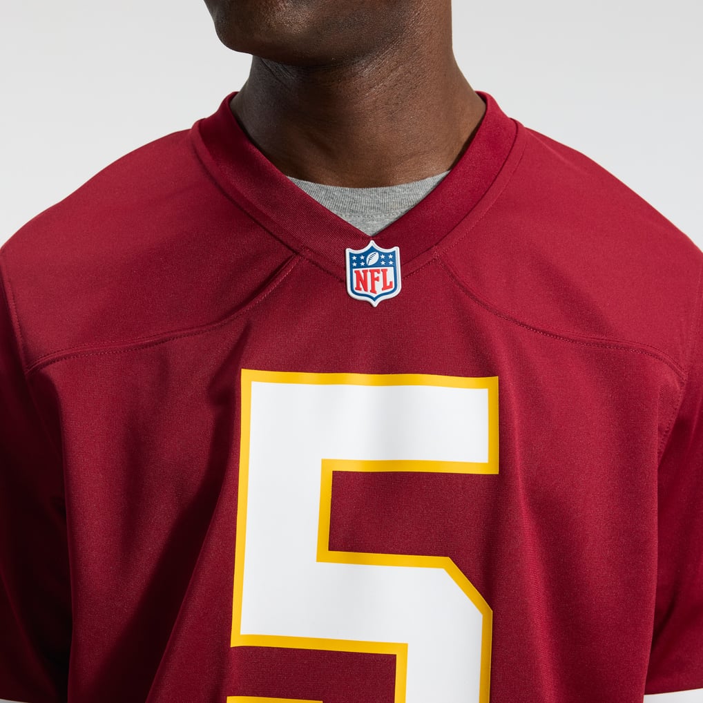 Men's Washington Commanders Jayden Daniels Burgundy Game Jersey