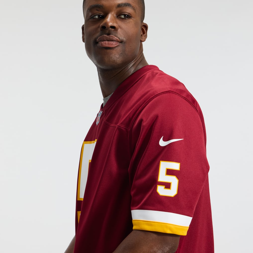Men's Washington Commanders Jayden Daniels Burgundy Game Jersey