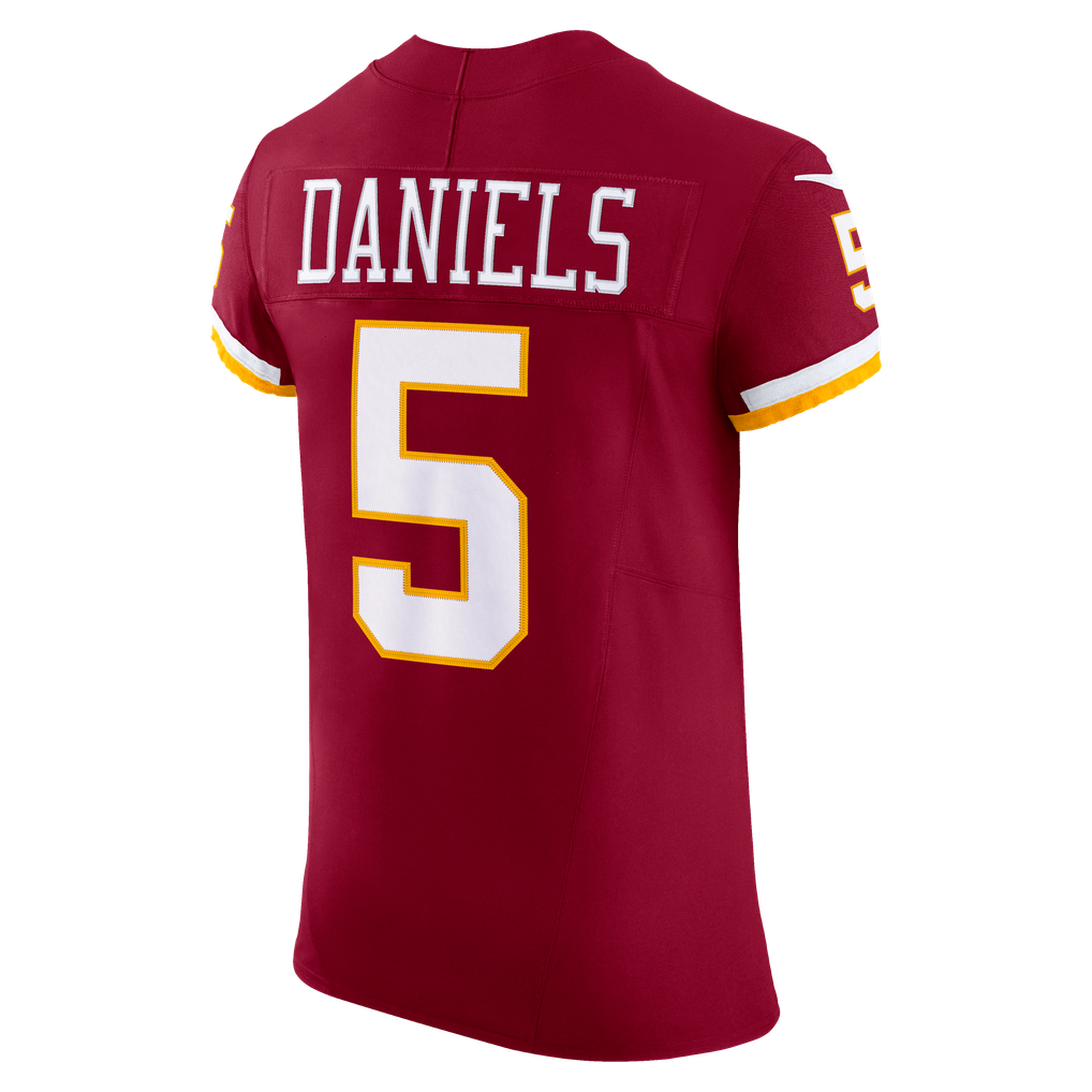 Men's Washington Commanders Jayden Daniels Burgundy Team Vapor F.U.S.E. Elite Jersey