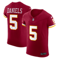 Men's Washington Commanders Jayden Daniels Burgundy Team Vapor F.U.S.E. Elite Jersey