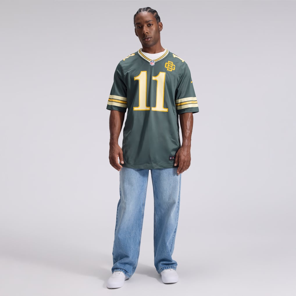 Men's Green Bay Packers Jayden Reed Green 2026 Rivalries Collection Game Jersey