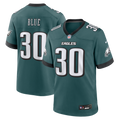 Men's Philadelphia Eagles Jaydon Blue Midnight Green Team Game Jersey