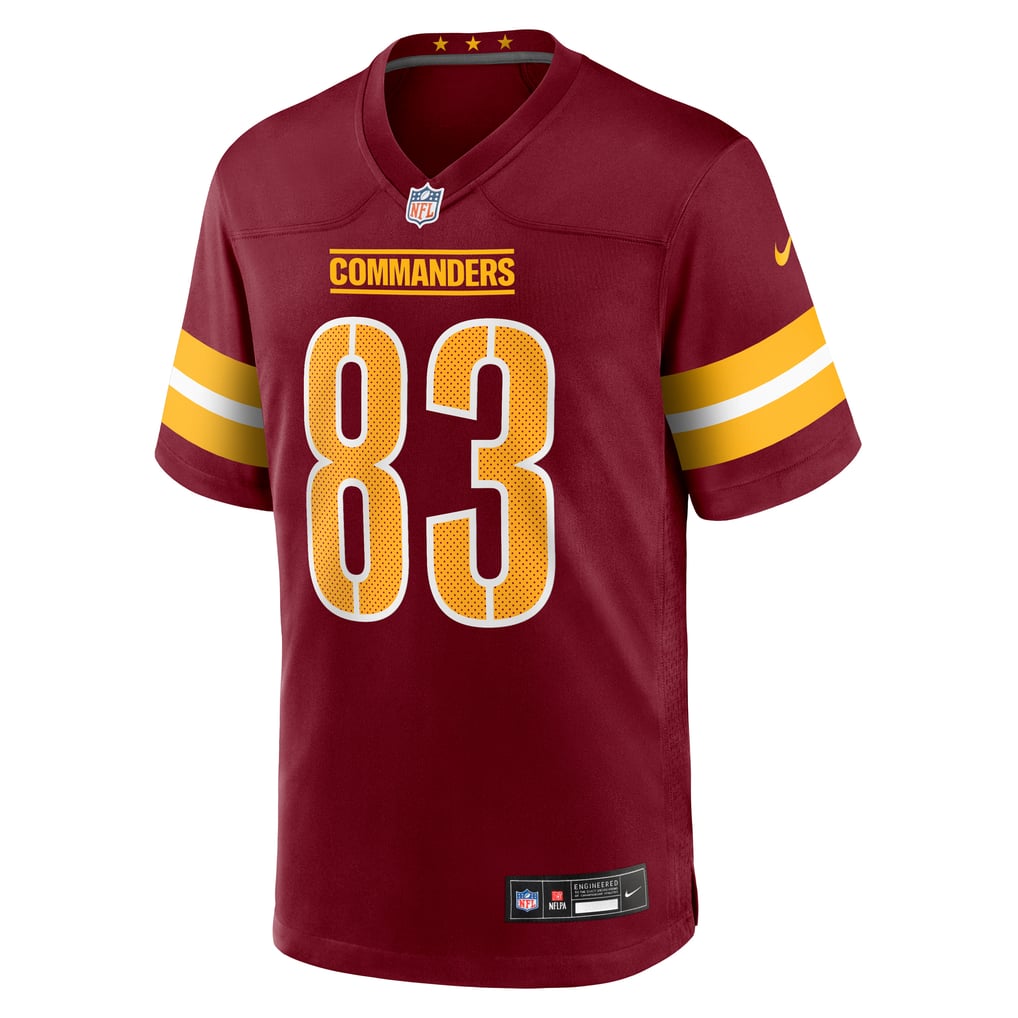 Men's Washington Commanders Jaylin Lane Burgundy Team Game Jersey