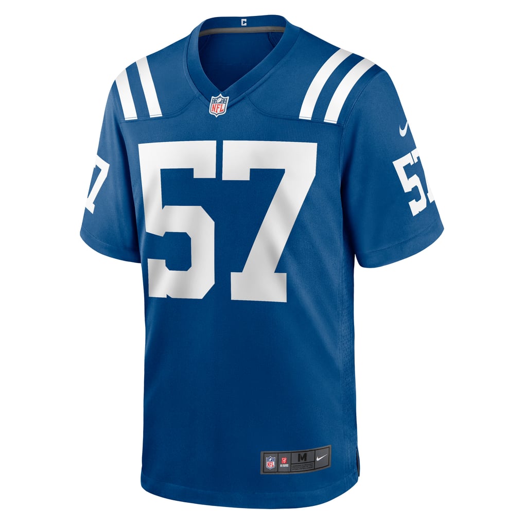 Men's Indianapolis Colts Jaylon Carlies Royal Game Jersey