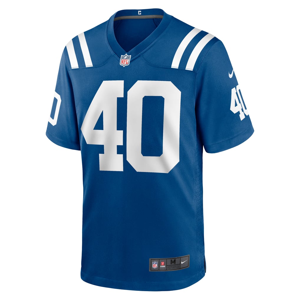 Men's Indianapolis Colts Jaylon Jones Royal Team Game Jersey