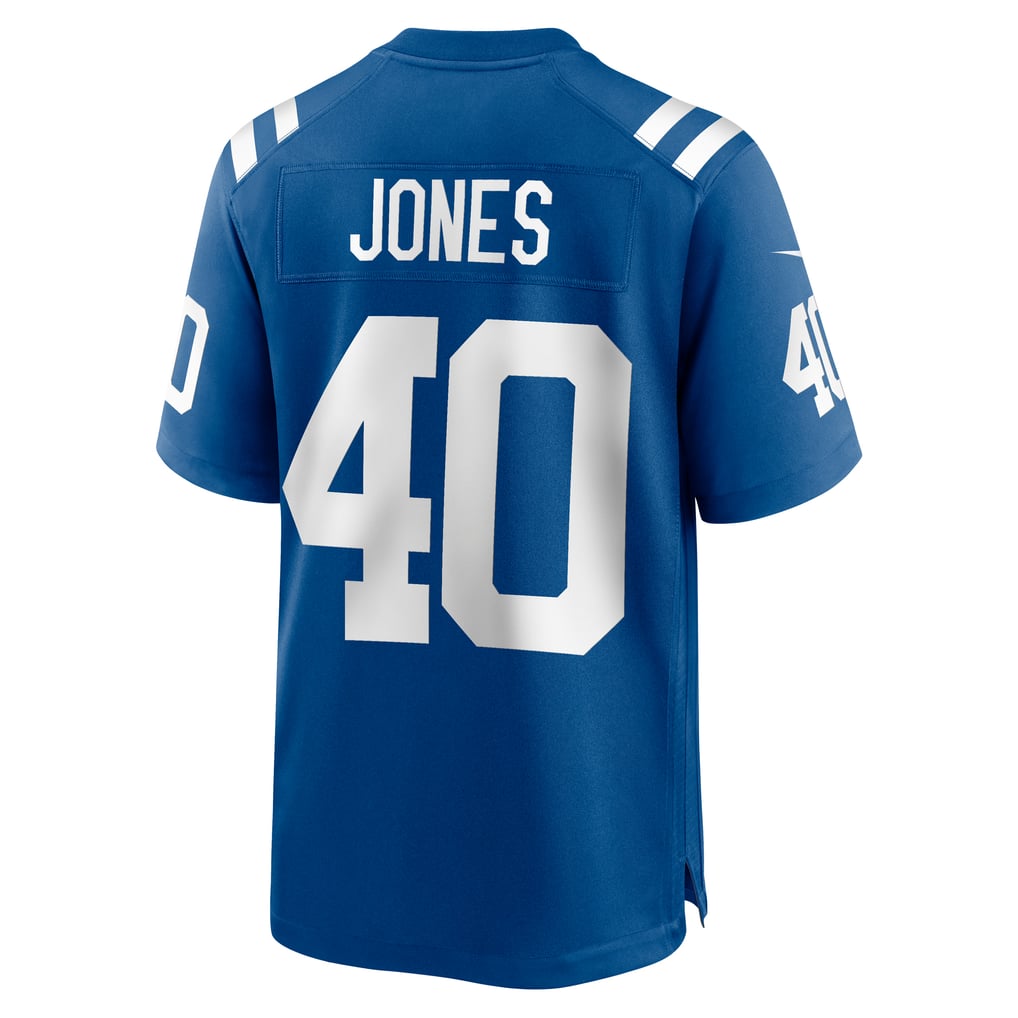 Men's Indianapolis Colts Jaylon Jones Royal Team Game Jersey