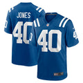 Men's Indianapolis Colts Jaylon Jones Royal Team Game Jersey