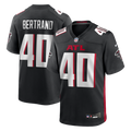 Men's Atlanta Falcons JD Bertrand Black Team Game Jersey
