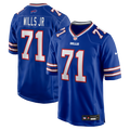 Men's Buffalo Bills Jedrick Wills Jr. Royal Team Game Jersey