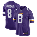 Men's Minnesota Vikings Jeff Okudah Purple Team Game Jersey