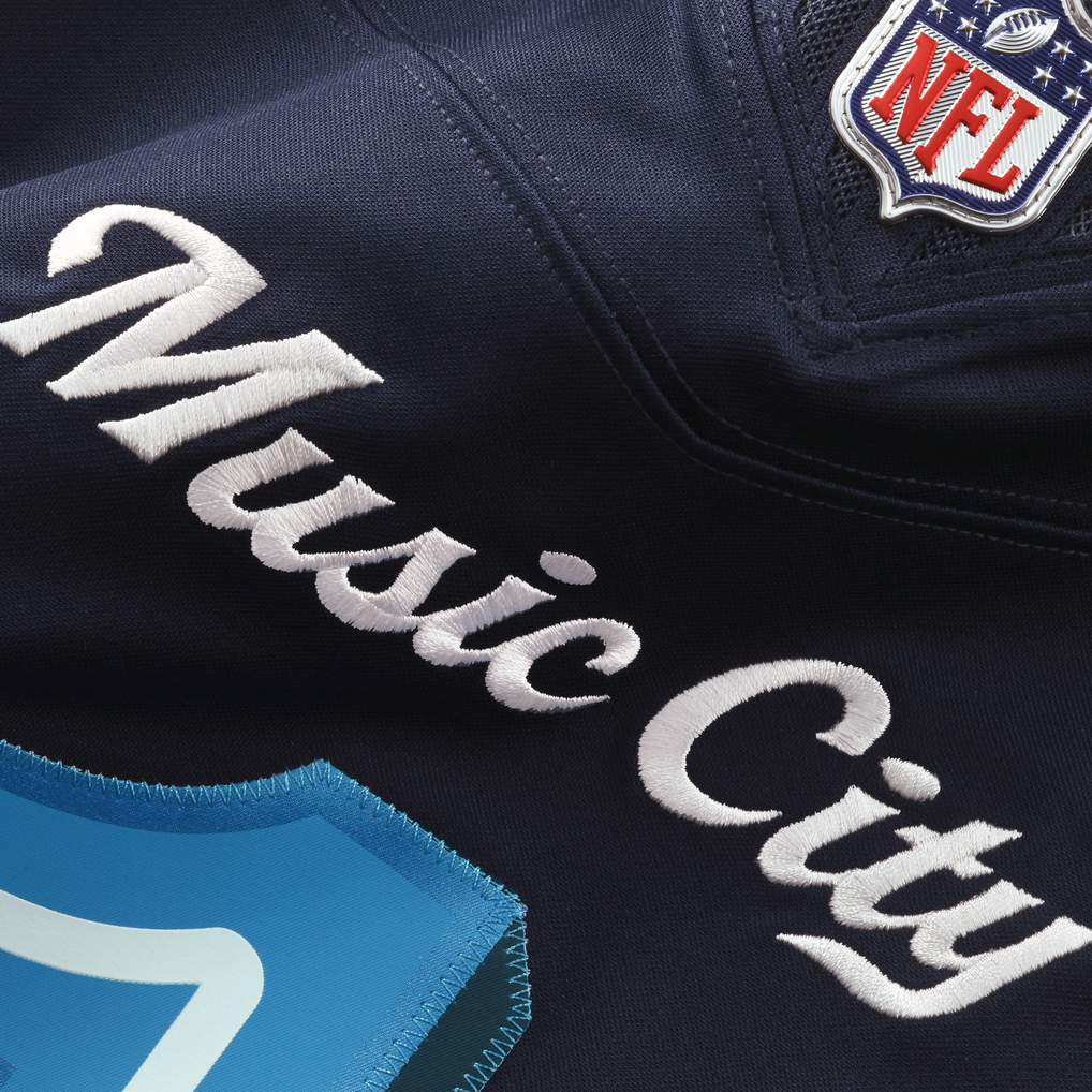 Men's Tennessee Titans Jeffery Simmons Navy 2026 Rivalries Collection Stitched Limited Jersey