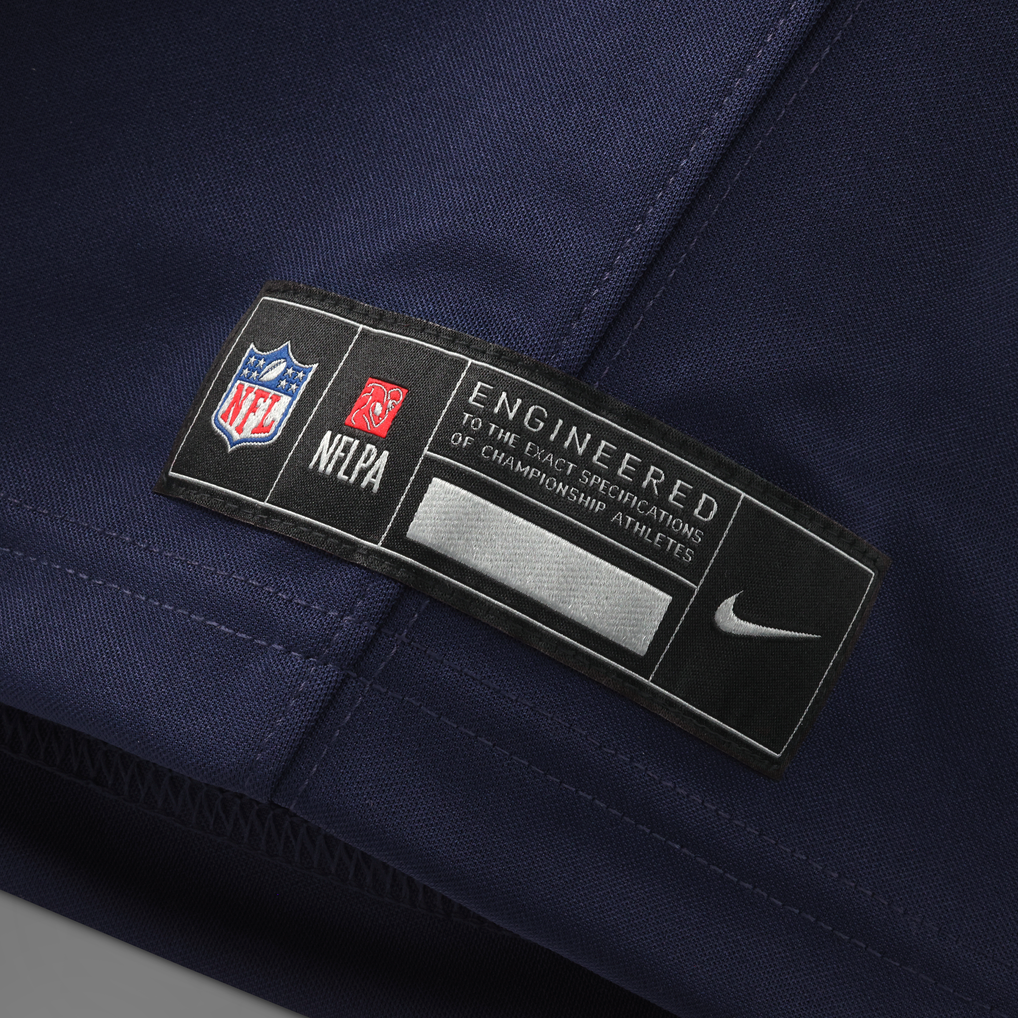 Men's Tennessee Titans Jeffery Simmons Navy 2026 Rivalries Collection Stitched Limited Jersey