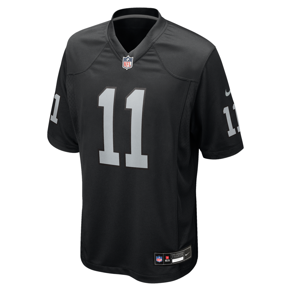 Men's Las Vegas Raiders Jeremy Chinn Black Team Game Jersey