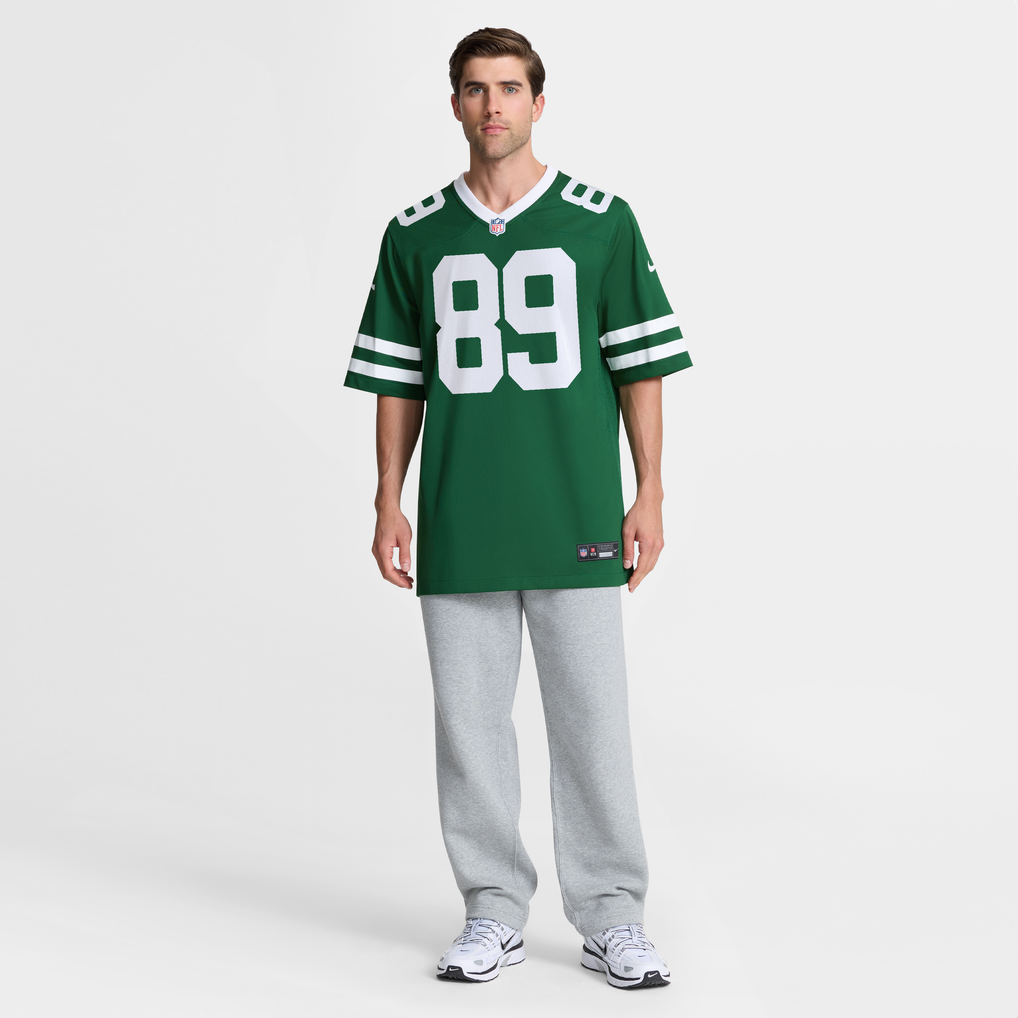 Men's New York Jets Jeremy Ruckert Legacy Green Team Game Jersey