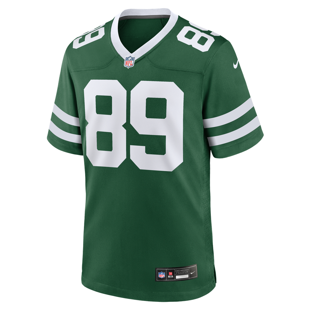 Men's New York Jets Jeremy Ruckert Legacy Green Team Game Jersey