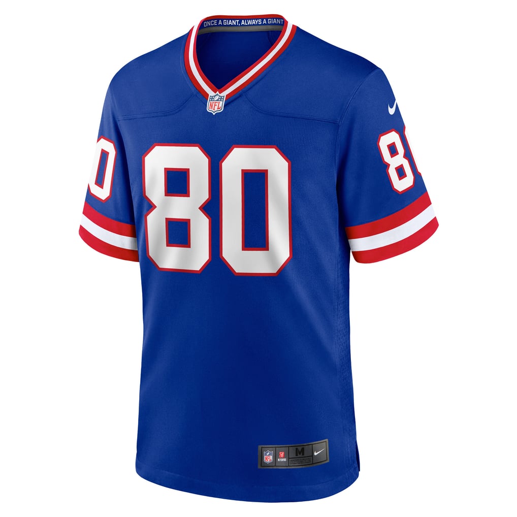 Men's New York Giants Jeremy Shockey Royal Retired Player Alternate Game Jersey