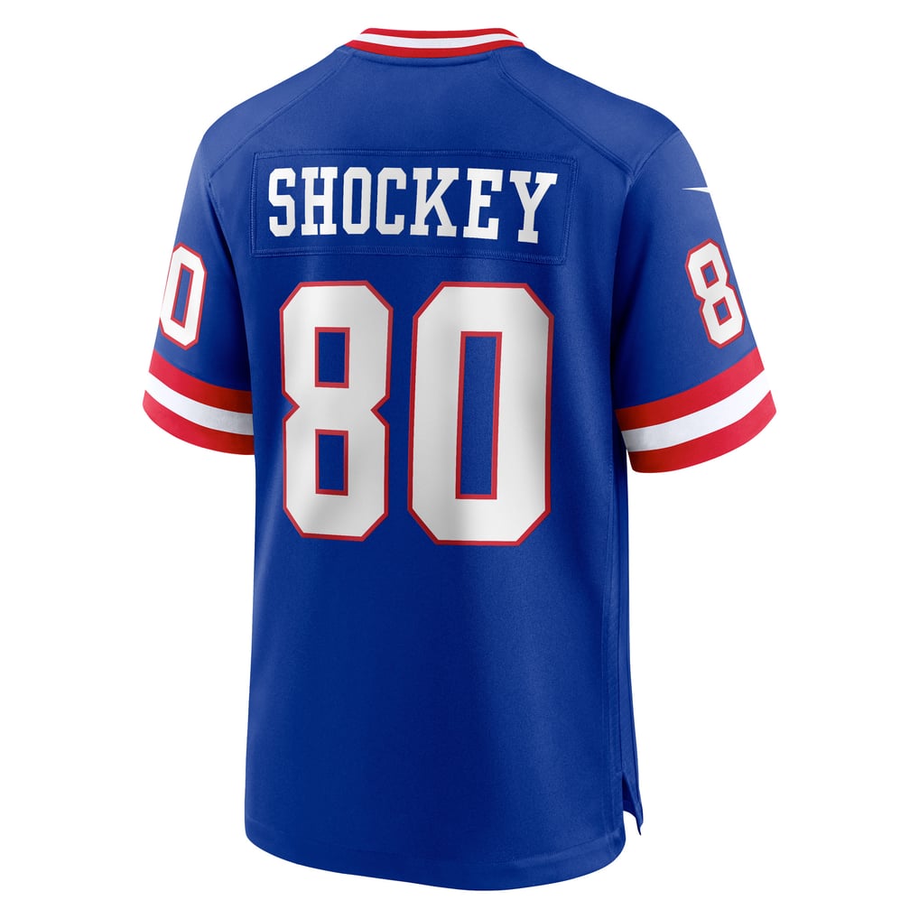 Men's New York Giants Jeremy Shockey Royal Retired Player Alternate Game Jersey