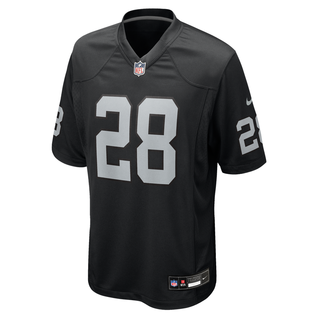 Men's Las Vegas Raiders Jermod McCoy Black Team Game Jersey