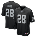 Men's Las Vegas Raiders Jermod McCoy Black Team Game Jersey
