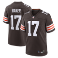 Men's Cleveland Browns Jerome Baker Brown Team Game Jersey