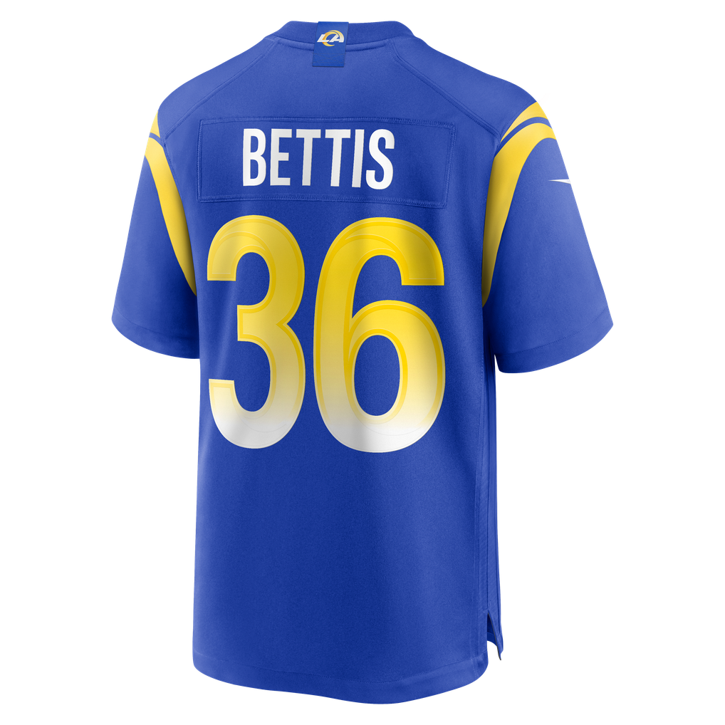 Men's Los Angeles Rams Jerome Bettis Royal Game Retired Player Jersey