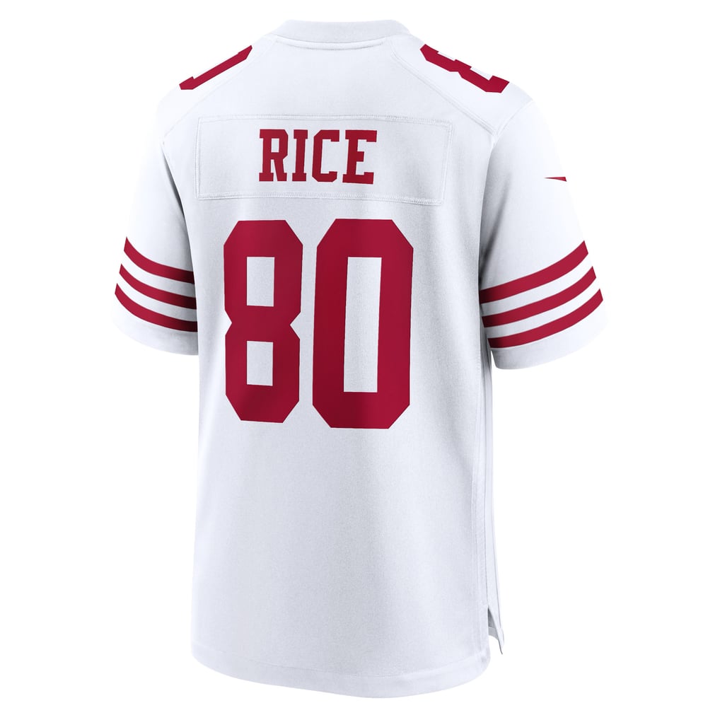 Men's San Francisco 49ers Jerry Rice White Retired Player Game Jersey