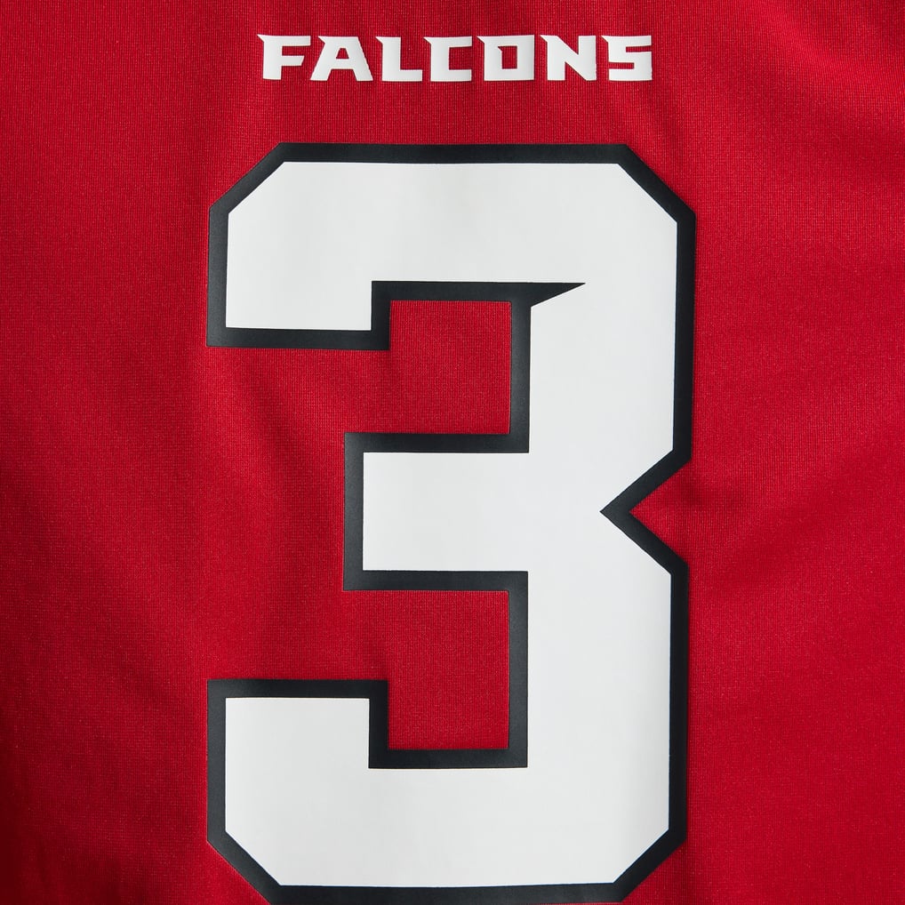 Men's Atlanta Falcons Jessie Bates III Red Game Jersey