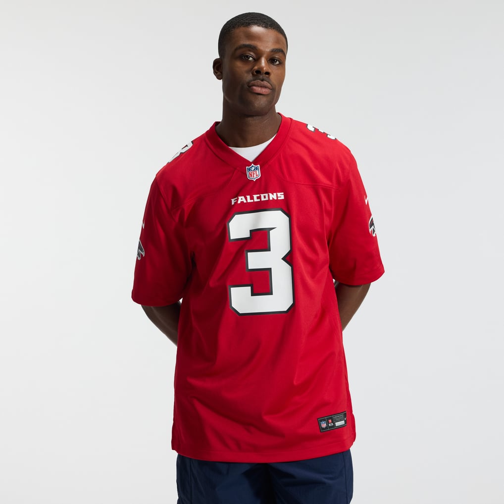 Men's Atlanta Falcons Jessie Bates III Red Game Jersey