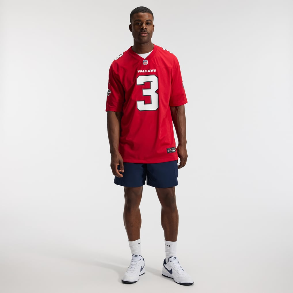 Men's Atlanta Falcons Jessie Bates III Red Game Jersey