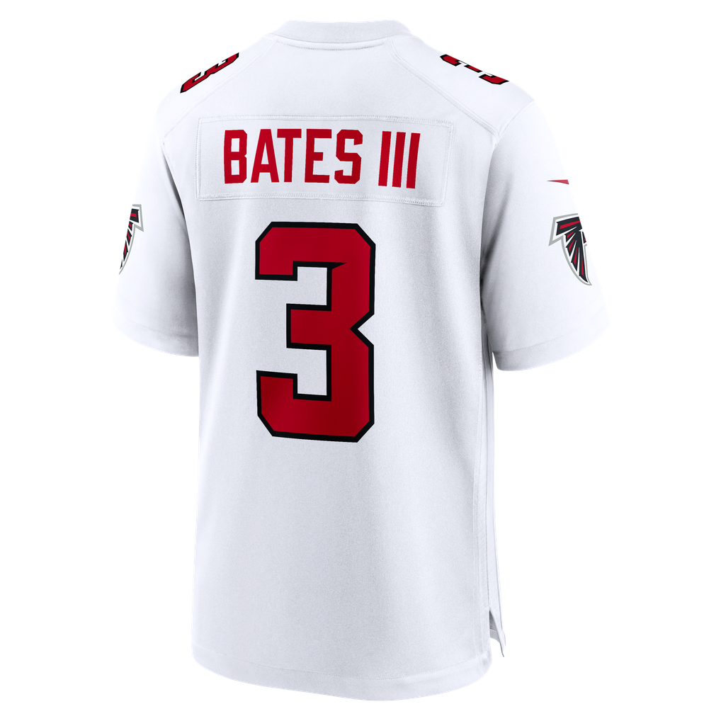 Men's Atlanta Falcons Jessie Bates III White Game Jersey