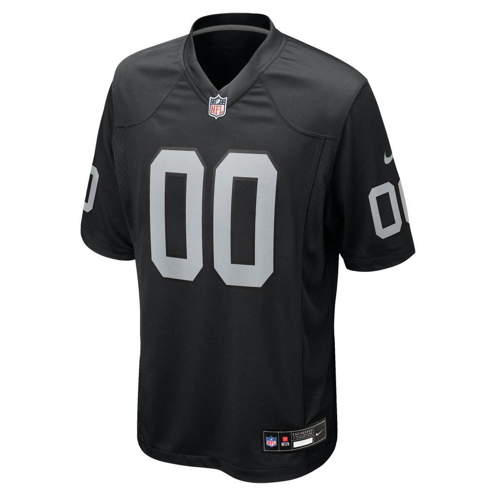 Men's Las Vegas Raiders Jim Otto Black Game Retired Player Jersey
