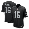 Men's Las Vegas Raiders Jim Plunkett Black Game Retired Player Jersey