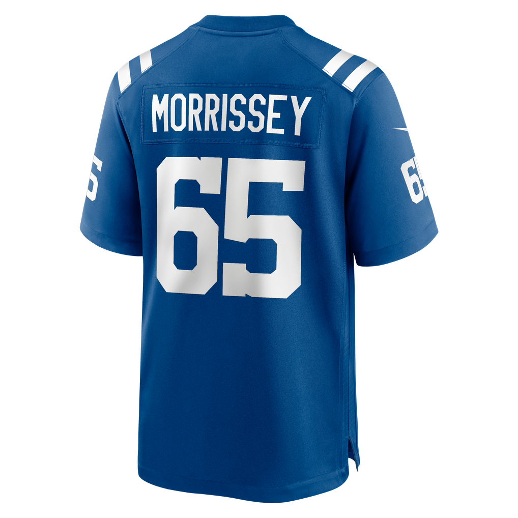 Men's Indianapolis Colts Jimmy Morrissey Royal Team Game Jersey