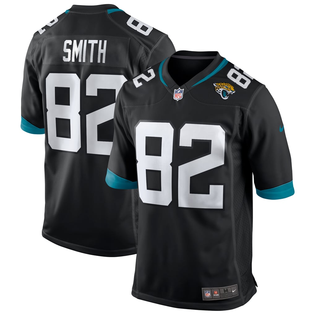 Men's Jacksonville Jaguars Jimmy Smith Black Retired Player Alternate Game Jersey