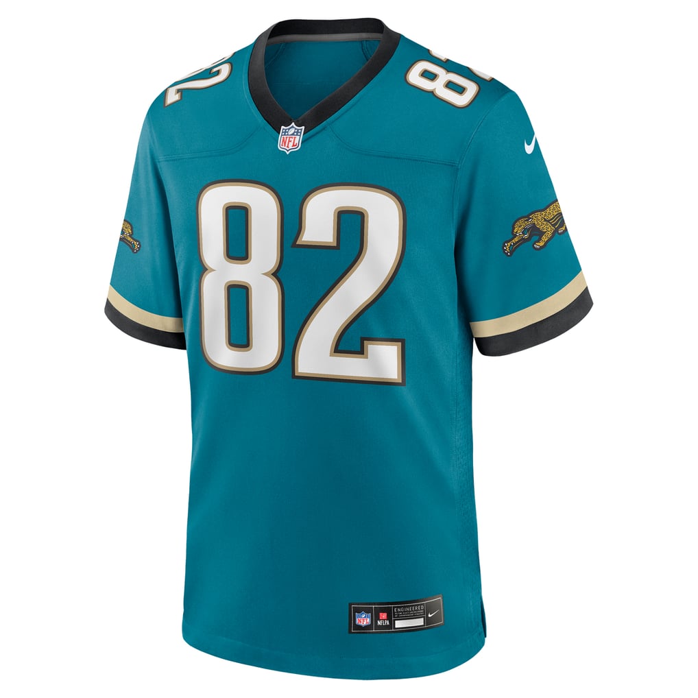 Men's Jacksonville Jaguars Jimmy Smith Teal Retired Player Alternate Game Jersey