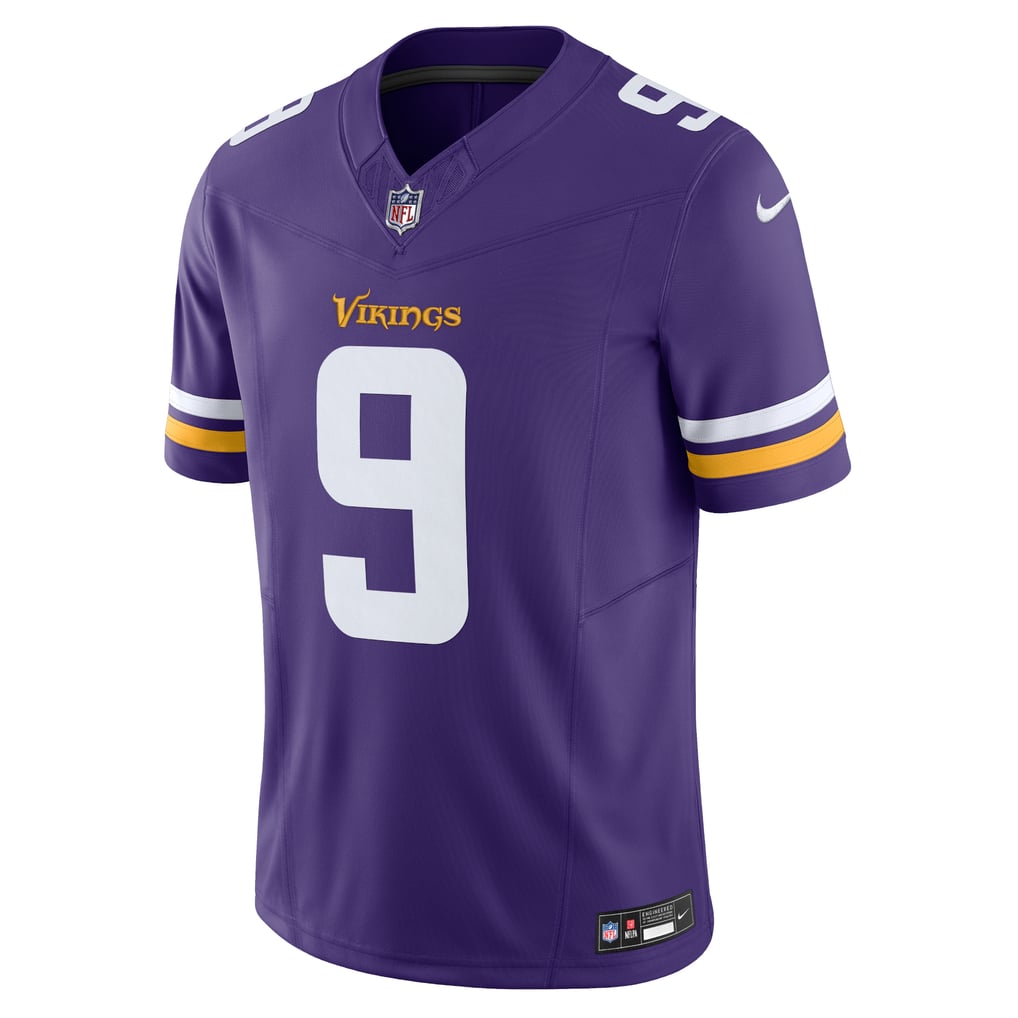 Men's Minnesota Vikings J.J. McCarthy Purple Vapor F.U.S.E. Limited Jersey
