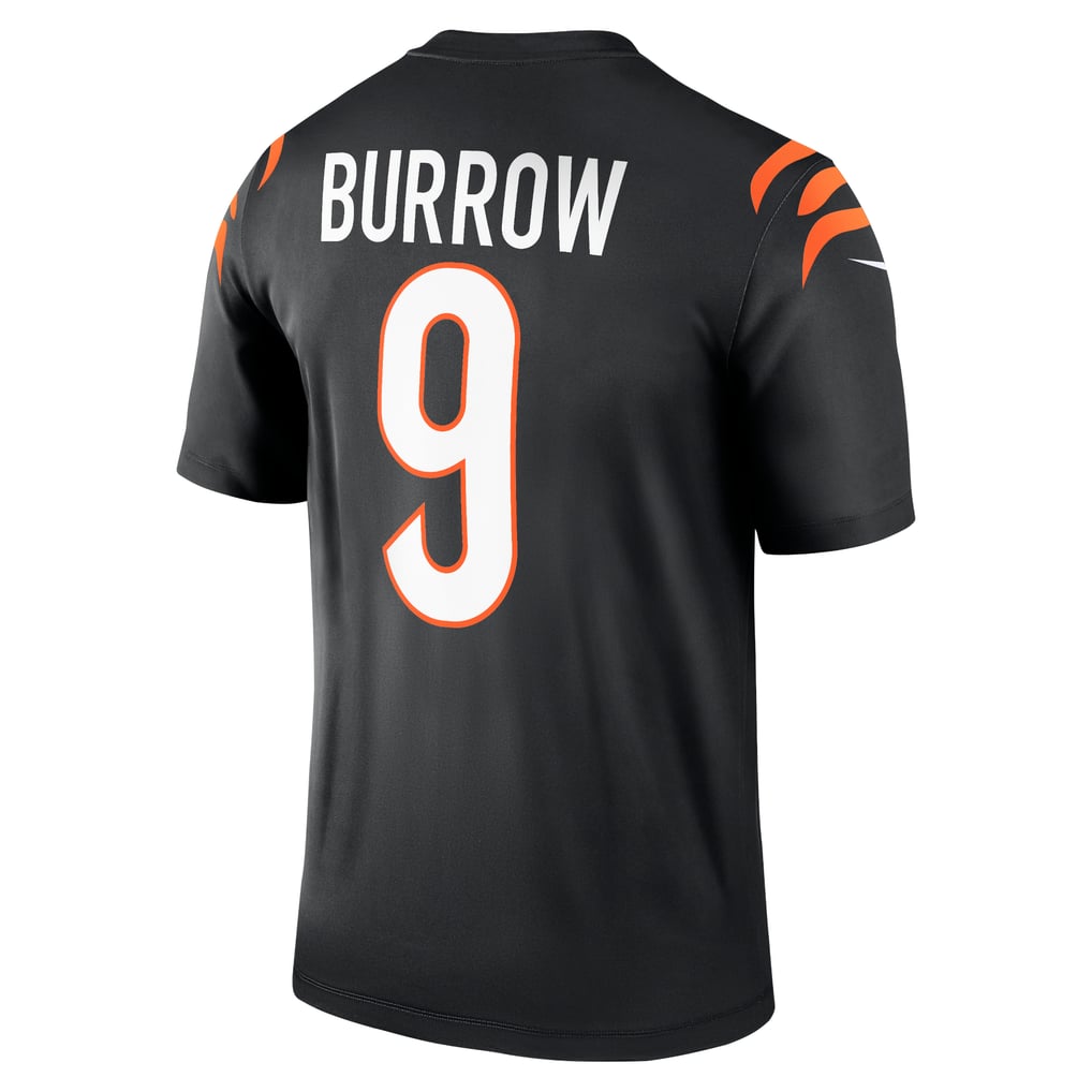 Men's Cincinnati Bengals Joe Burrow Black Legend Player Performance Top
