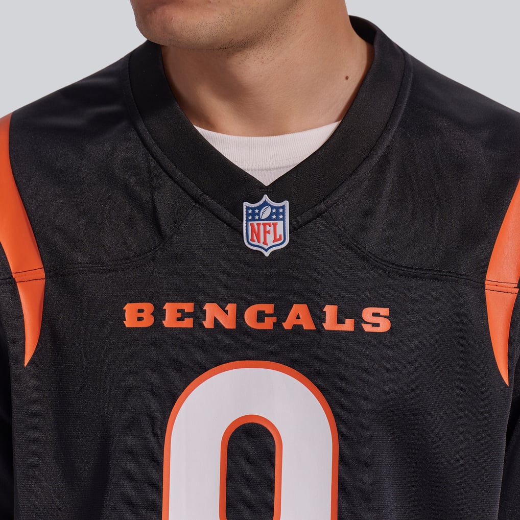Men's Cincinnati Bengals Joe Burrow Black Player Game Jersey