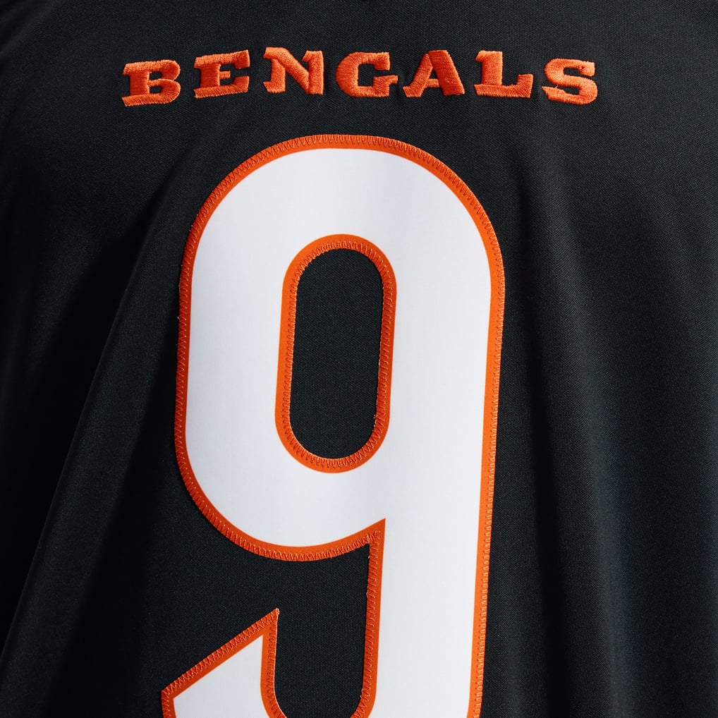Men's Cincinnati Bengals Joe Burrow Black Team Vapor F.U.S.E. Stitched Limited Jersey