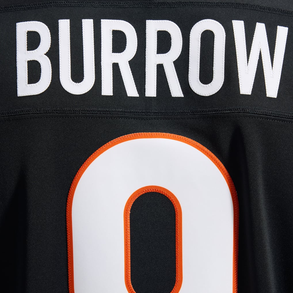 Men's Cincinnati Bengals Joe Burrow Black Team Vapor F.U.S.E. Stitched Limited Jersey