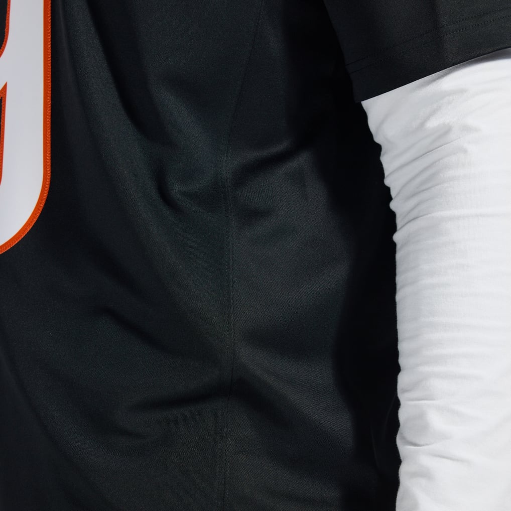 Men's Cincinnati Bengals Joe Burrow Black Team Vapor F.U.S.E. Stitched Limited Jersey