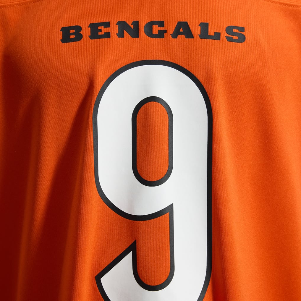 Men's Cincinnati Bengals Joe Burrow Orange Alternate Game Jersey