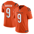Men's Cincinnati Bengals Joe Burrow Orange Vapor F.U.S.E. Limited Jersey