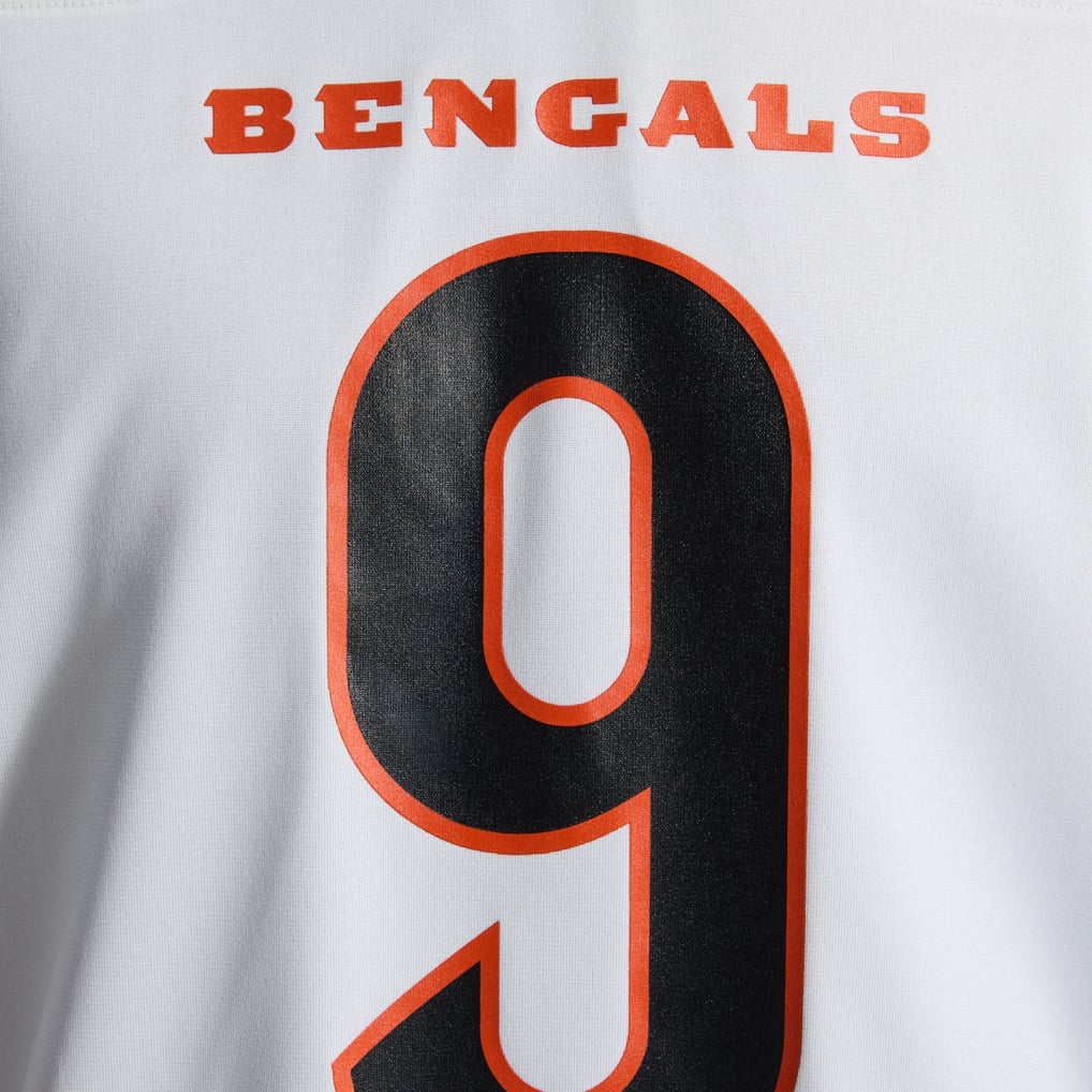 Men's Cincinnati Bengals Joe Burrow White Game Jersey